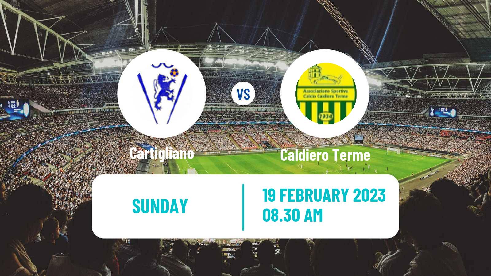 Soccer Italian Serie D - Group C Cartigliano - Caldiero Terme
