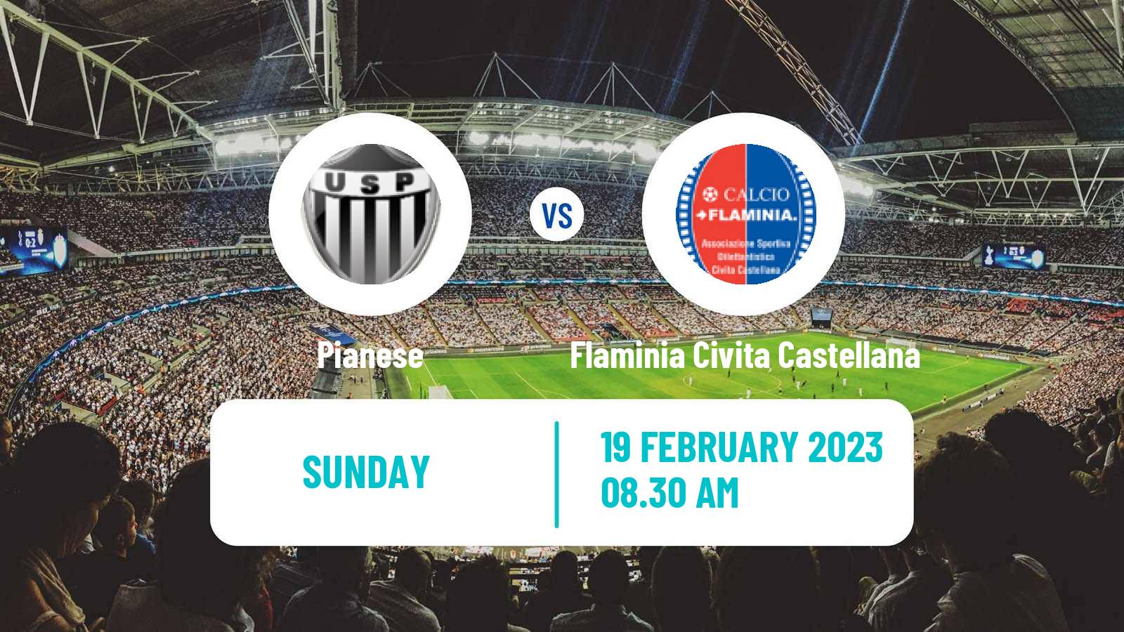 Soccer Italian Serie D - Group E Pianese - Flaminia Civita Castellana