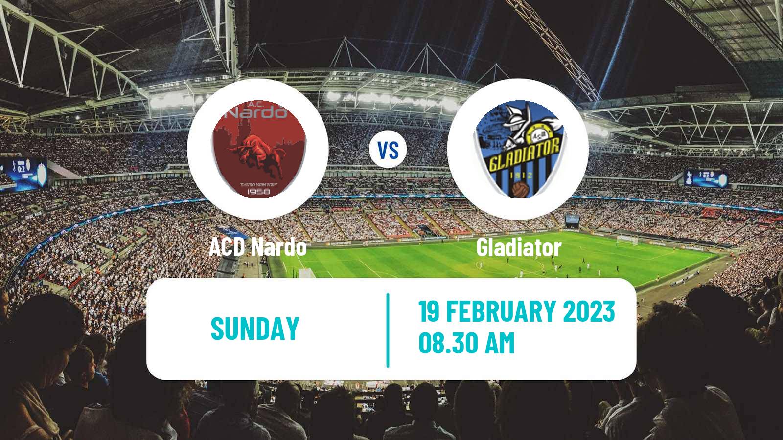 Soccer Italian Serie D - Group H Nardo - Gladiator
