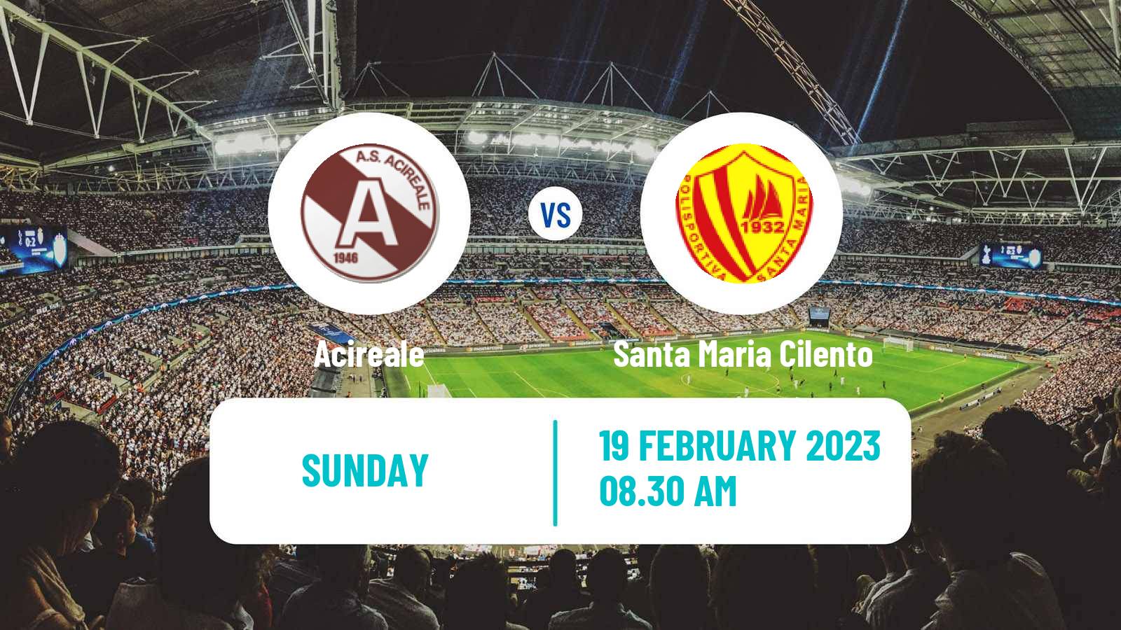 Soccer Italian Serie D - Group I Acireale - Santa Maria Cilento