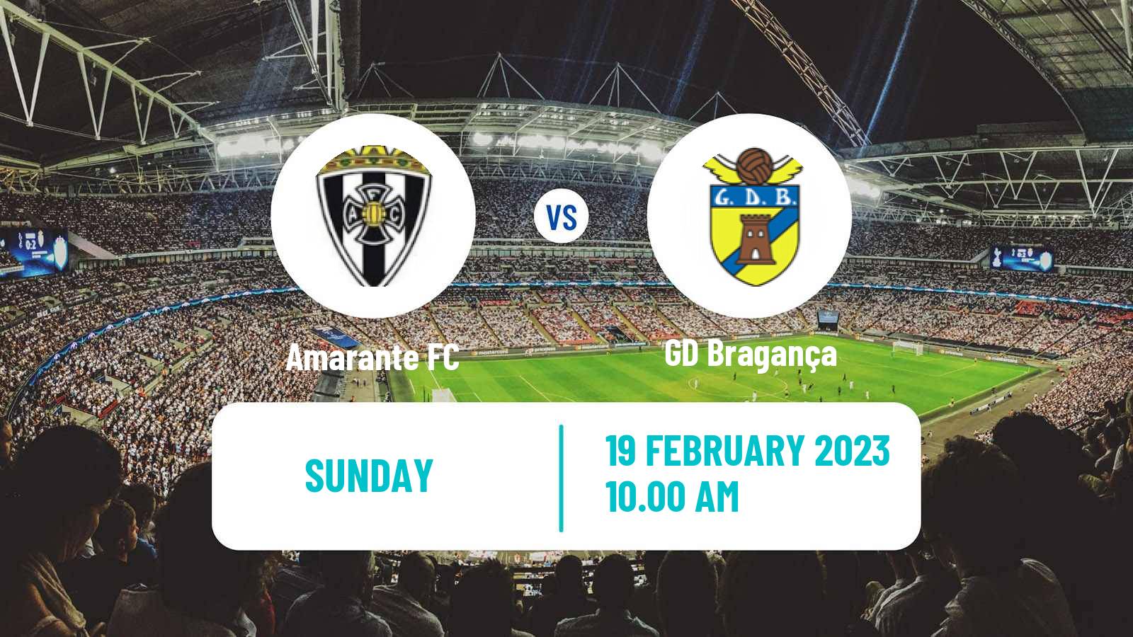 Soccer Campeonato de Portugal Amarante - Bragança