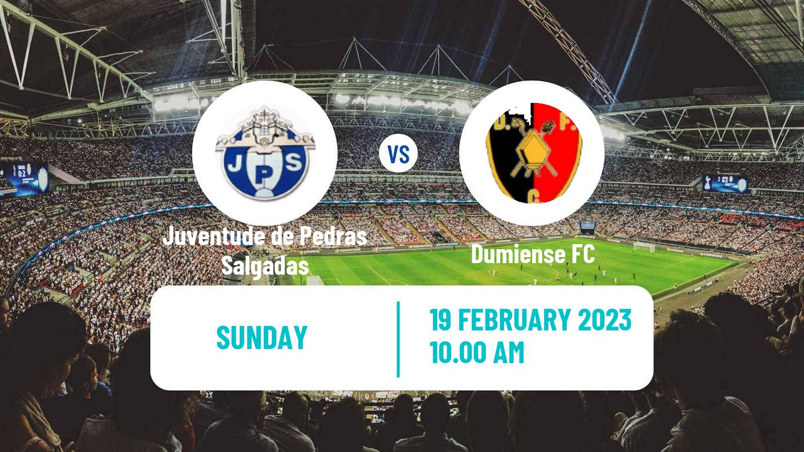 Soccer Campeonato de Portugal Juventude de Pedras Salgadas - Dumiense