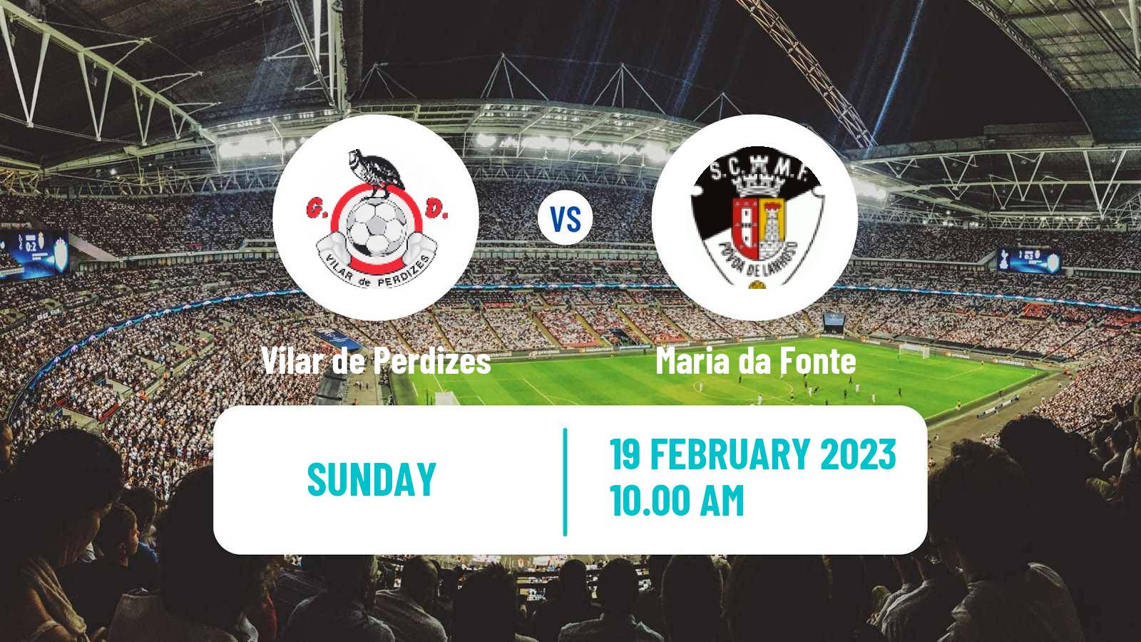Soccer Campeonato de Portugal Vilar de Perdizes - Maria da Fonte