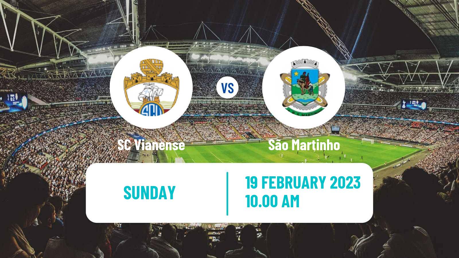 Soccer Campeonato de Portugal Vianense - São Martinho
