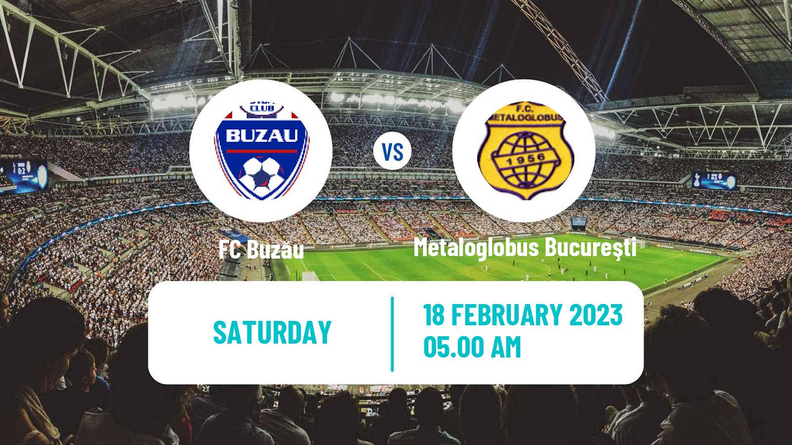 Soccer Club Friendly Buzău - Metaloglobus Bucureşti
