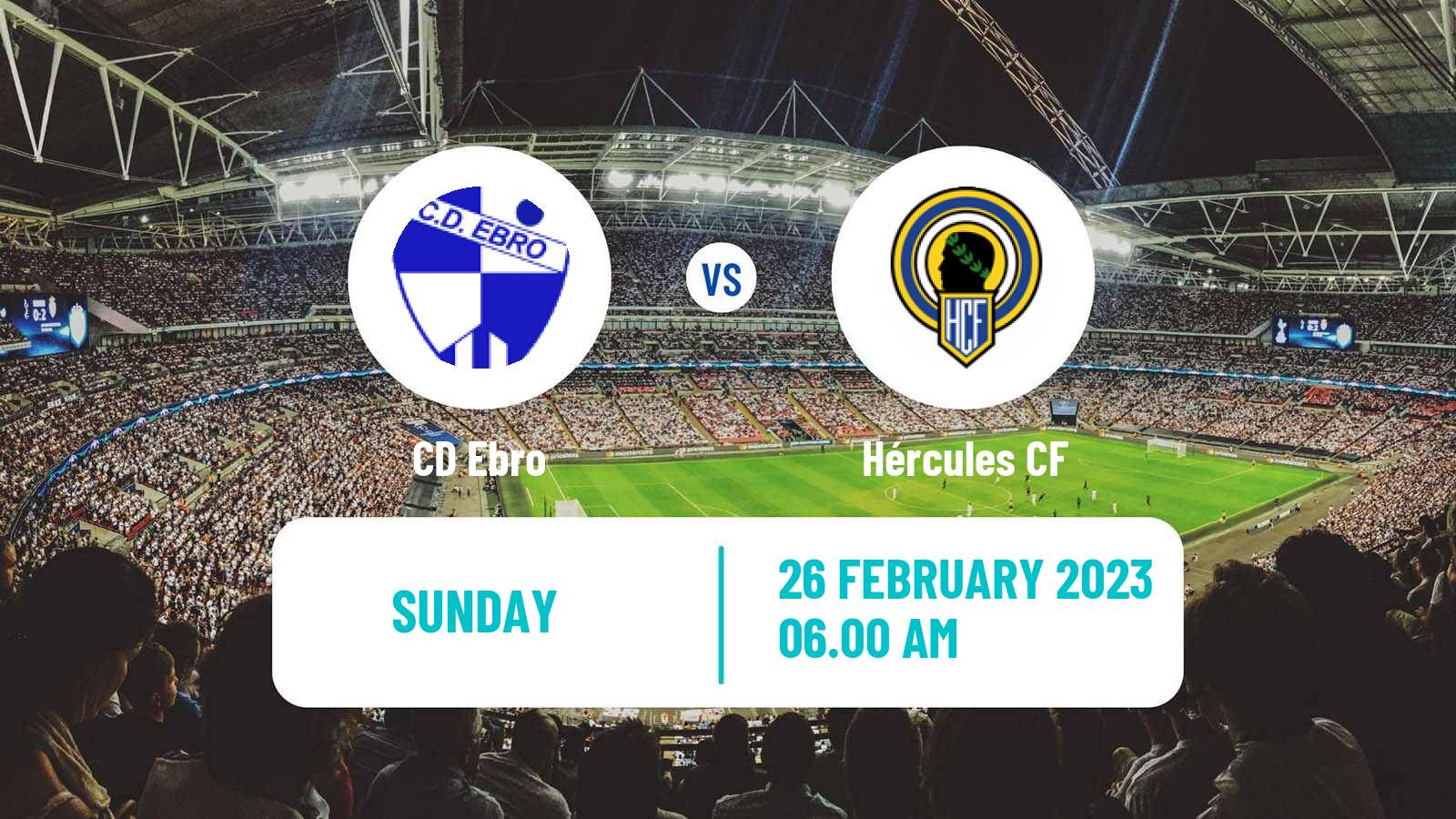Soccer Spanish Segunda RFEF - Group 3 Ebro - Hércules