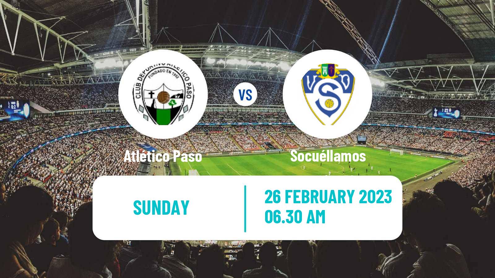 Soccer Spanish Segunda RFEF - Group 5 Atlético Paso - Socuéllamos