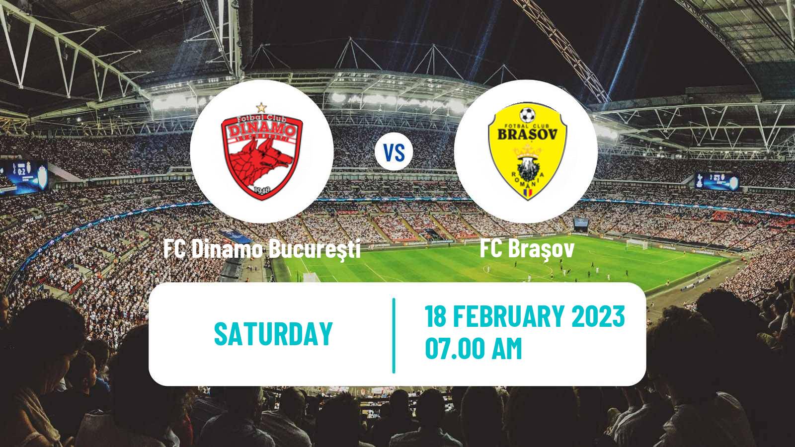 Soccer Club Friendly FC Dinamo Bucureşti - Braşov