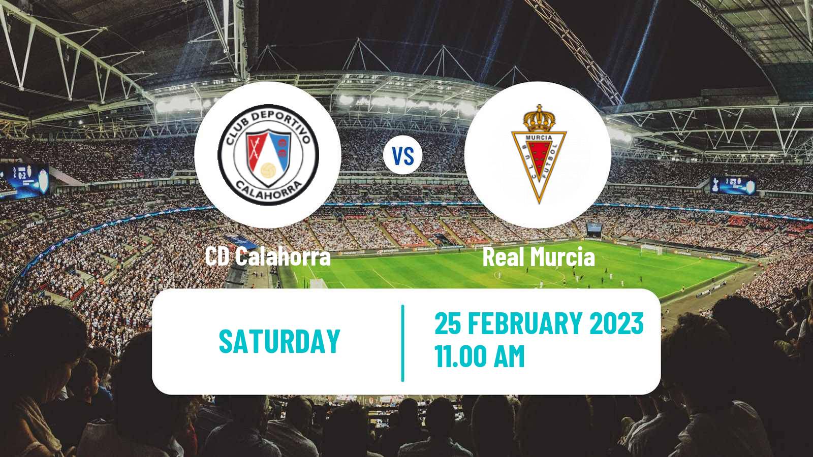 Soccer Spanish Primera RFEF Group 2 Calahorra - Real Murcia