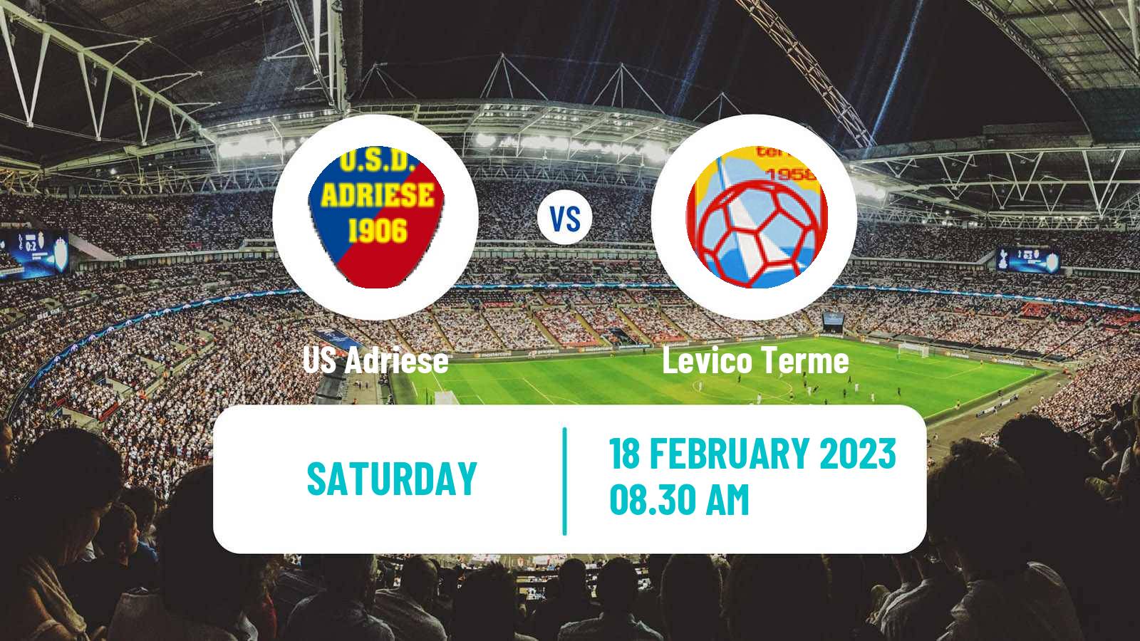 Soccer Italian Serie D - Group C Adriese - Levico Terme