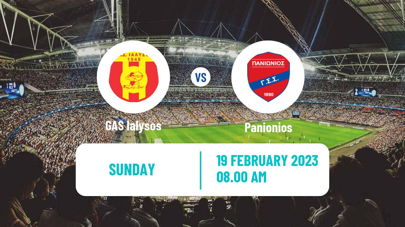 Soccer Greek Gamma Ethniki - Group 4 GAS Ialysos - Panionios
