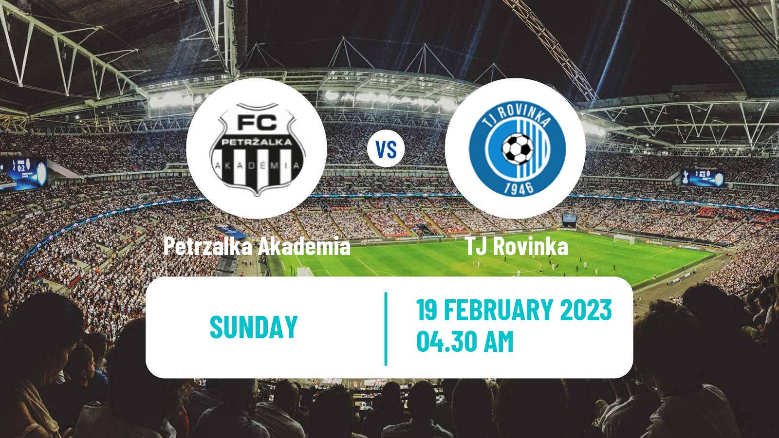 Soccer Club Friendly Petrzalka - Rovinka