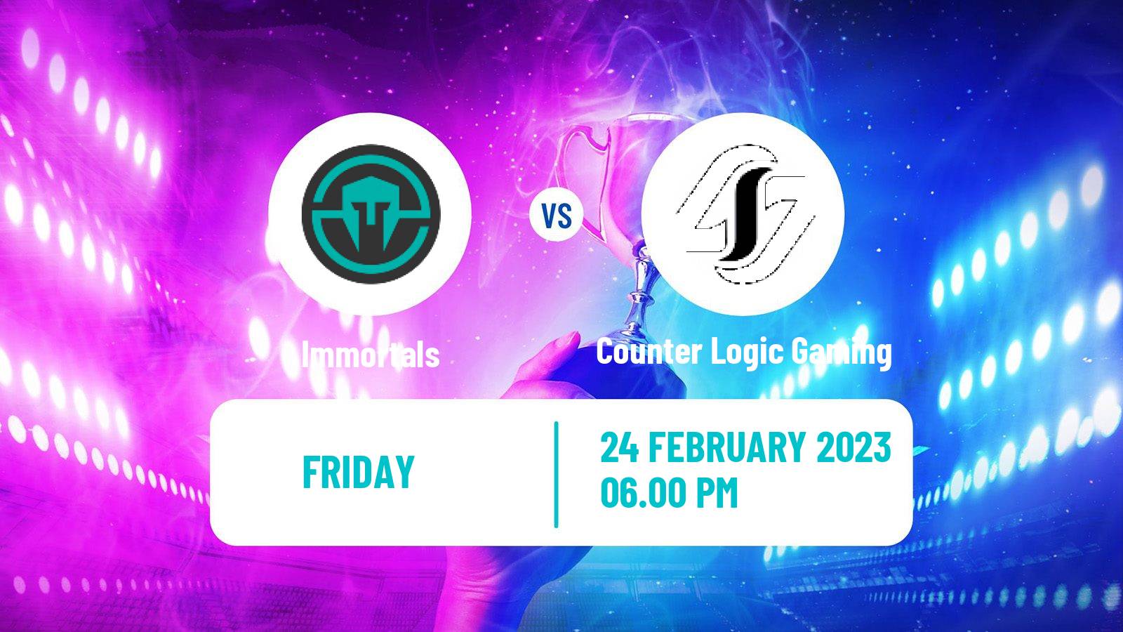Esports eSports Immortals - Counter Logic Gaming