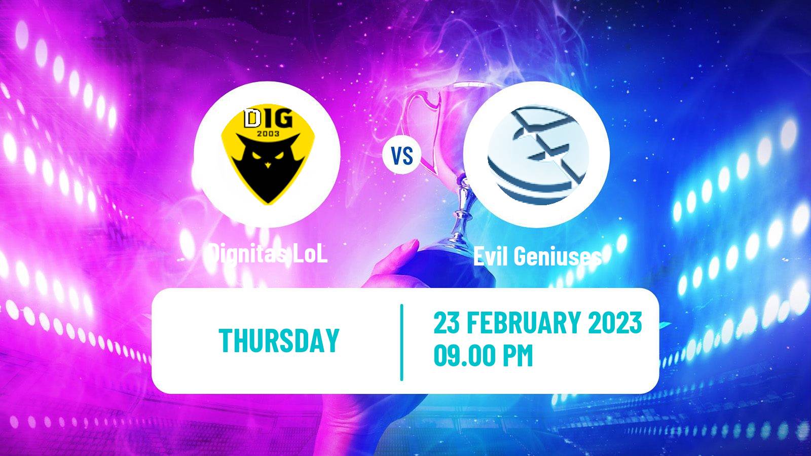 Esports eSports Dignitas - Evil Geniuses