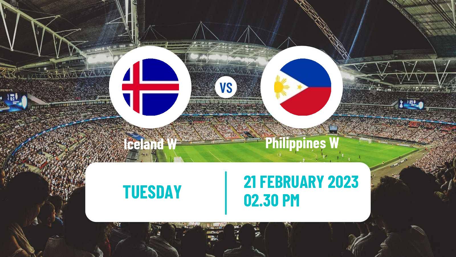 Soccer Friendly International Women Iceland W - Philippines W