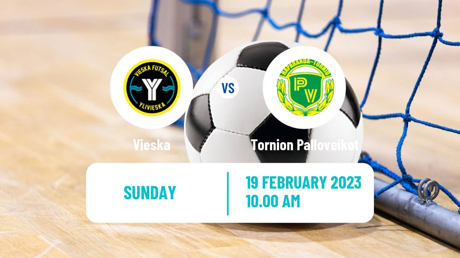 Futsal Finnish Liiga Futsal Vieska - Tornion Palloveikot