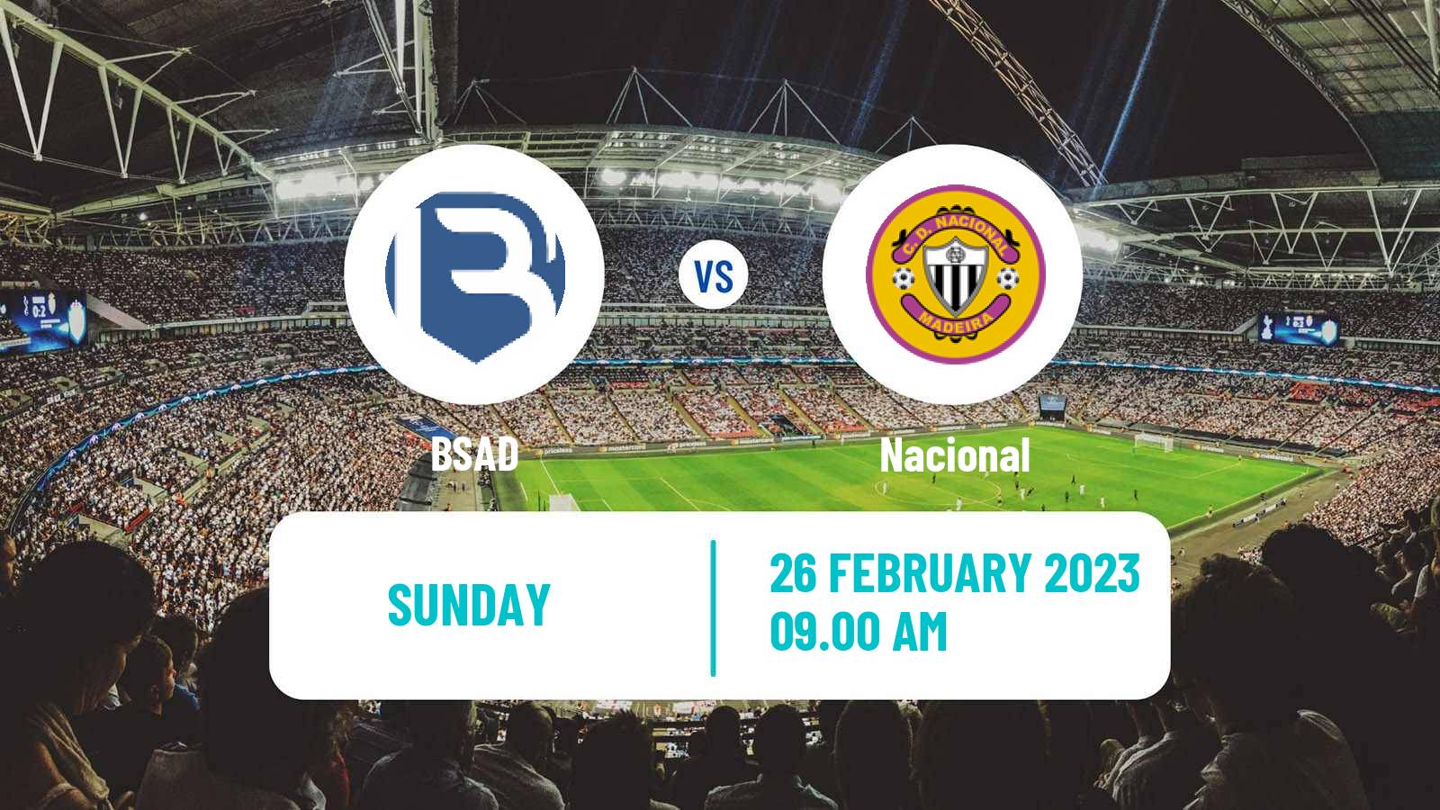 Soccer Portuguese Liga 2 BSAD - Nacional