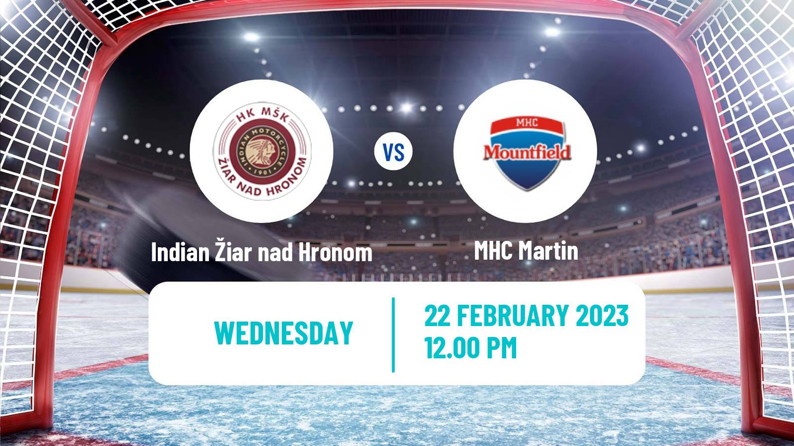 Hockey Slovak 1 Liga Hockey Indian Žiar nad Hronom - Martin