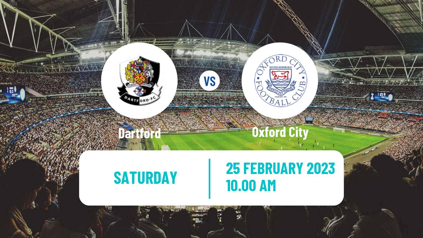 Soccer English National League South Dartford - Oxford City