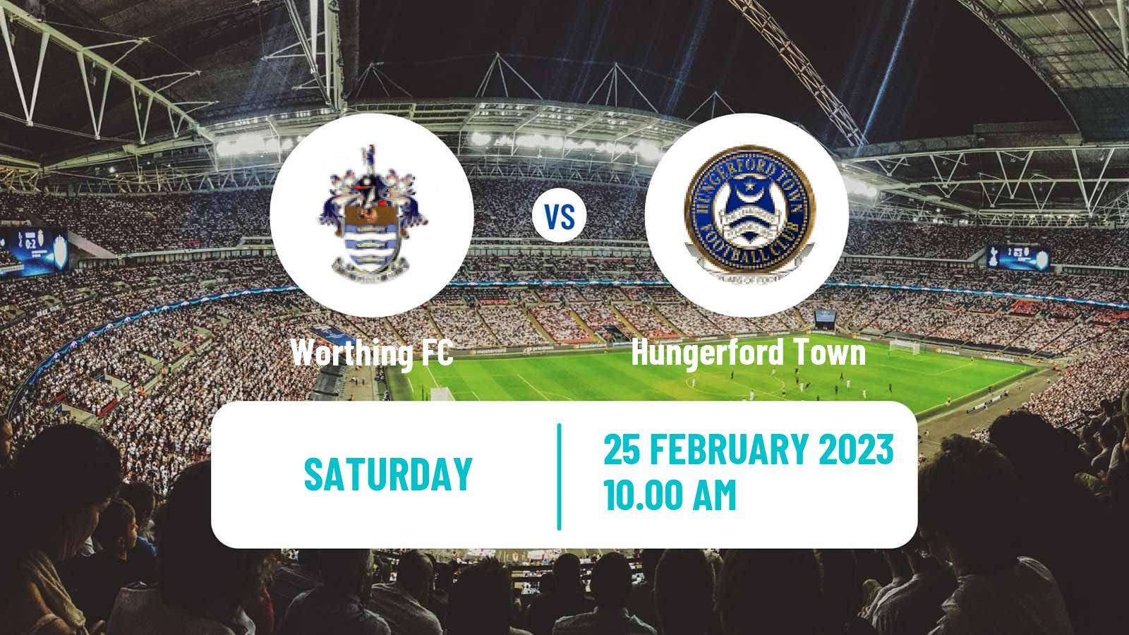 Soccer English National League South Worthing - Hungerford Town