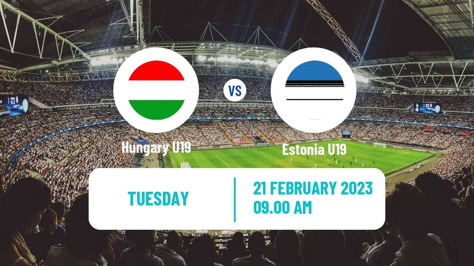Soccer Friendly Hungary U19 - Estonia U19