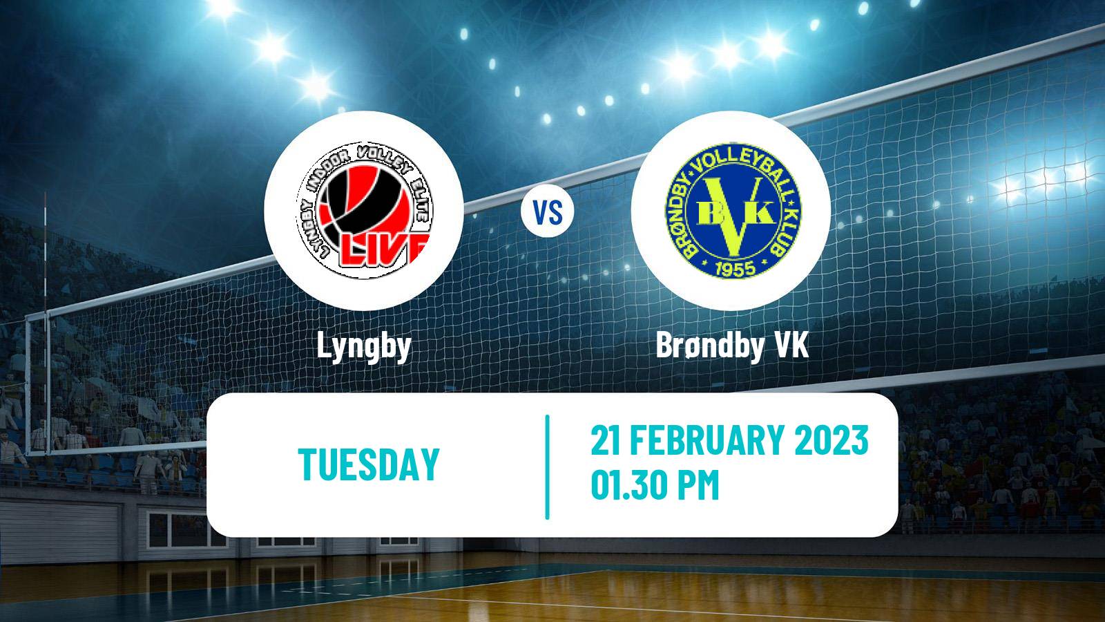 Volleyball Danish Volleyligaen Women Lyngby - Brøndby