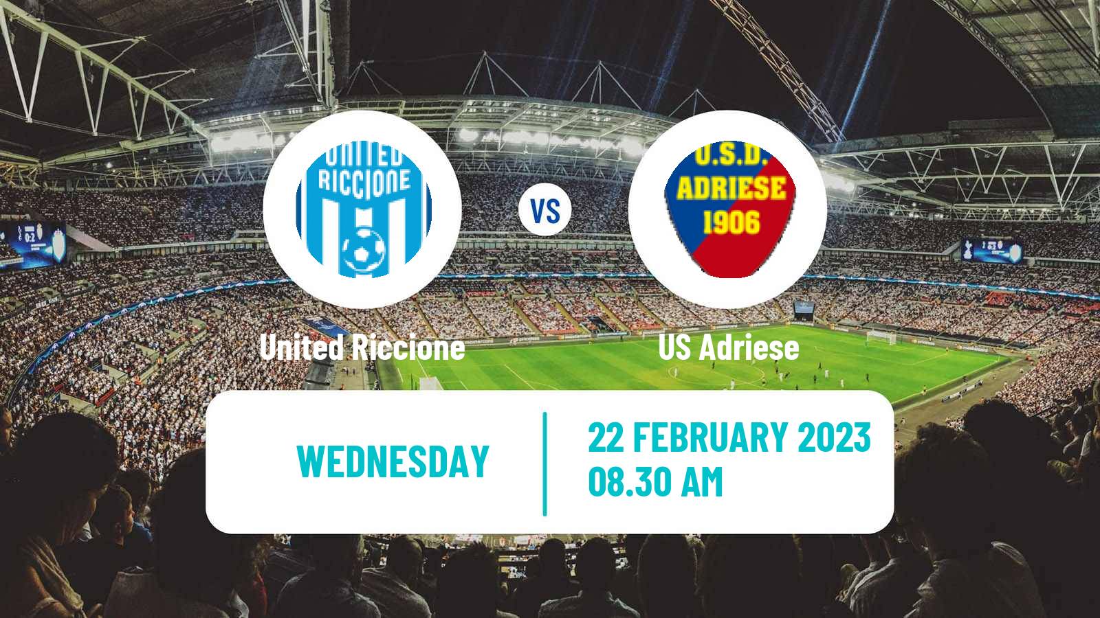 Soccer Coppa Italia Serie D United Riccione - Adriese