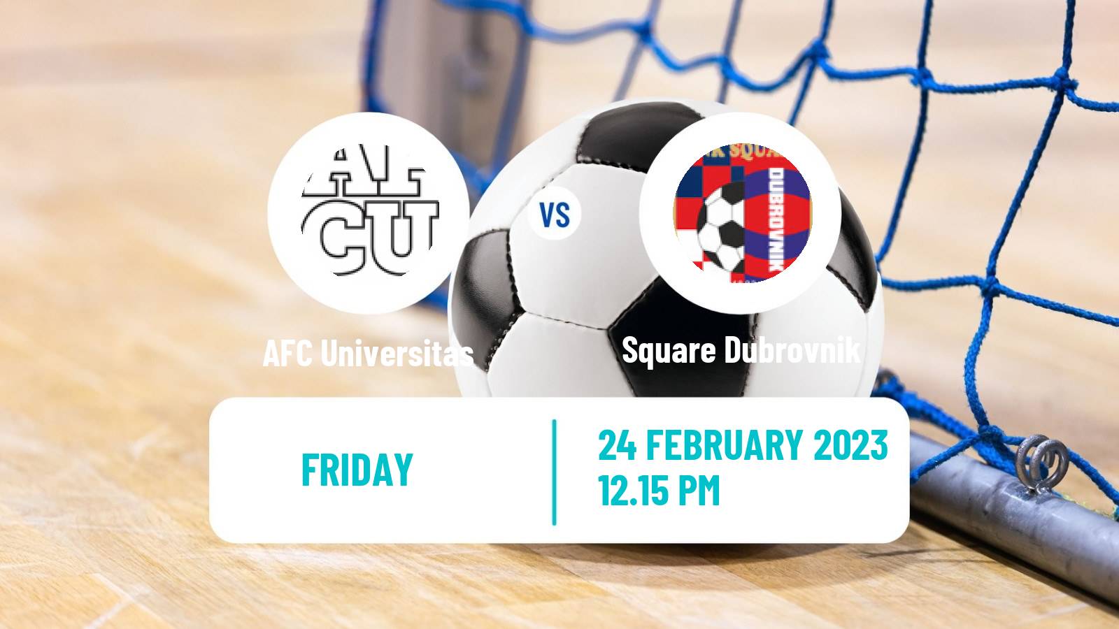 Futsal Croatian 1 HMNL AFC Universitas - Square Dubrovnik