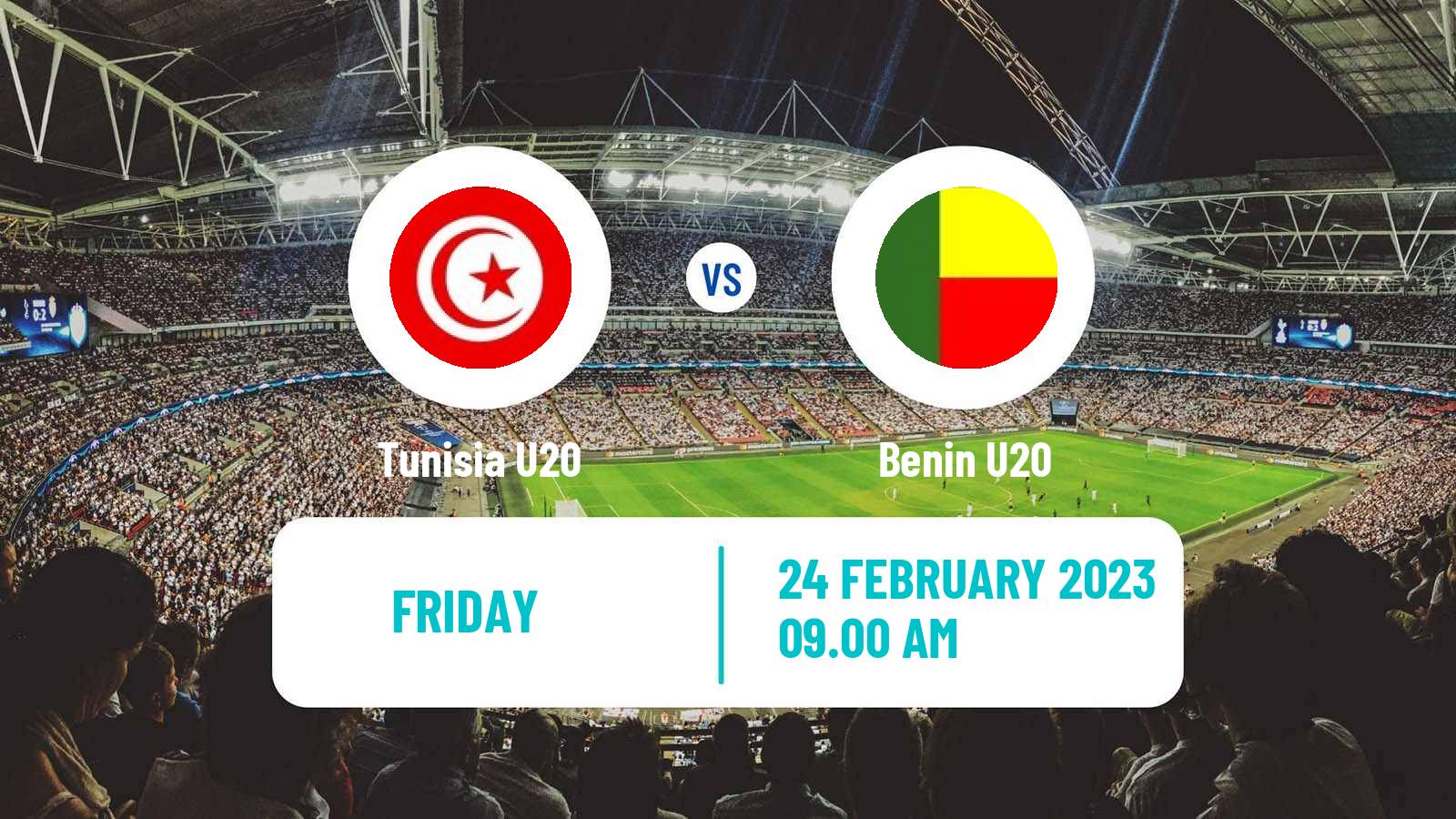 Soccer Africa Cup of Nations U20 Tunisia U20 - Benin U20