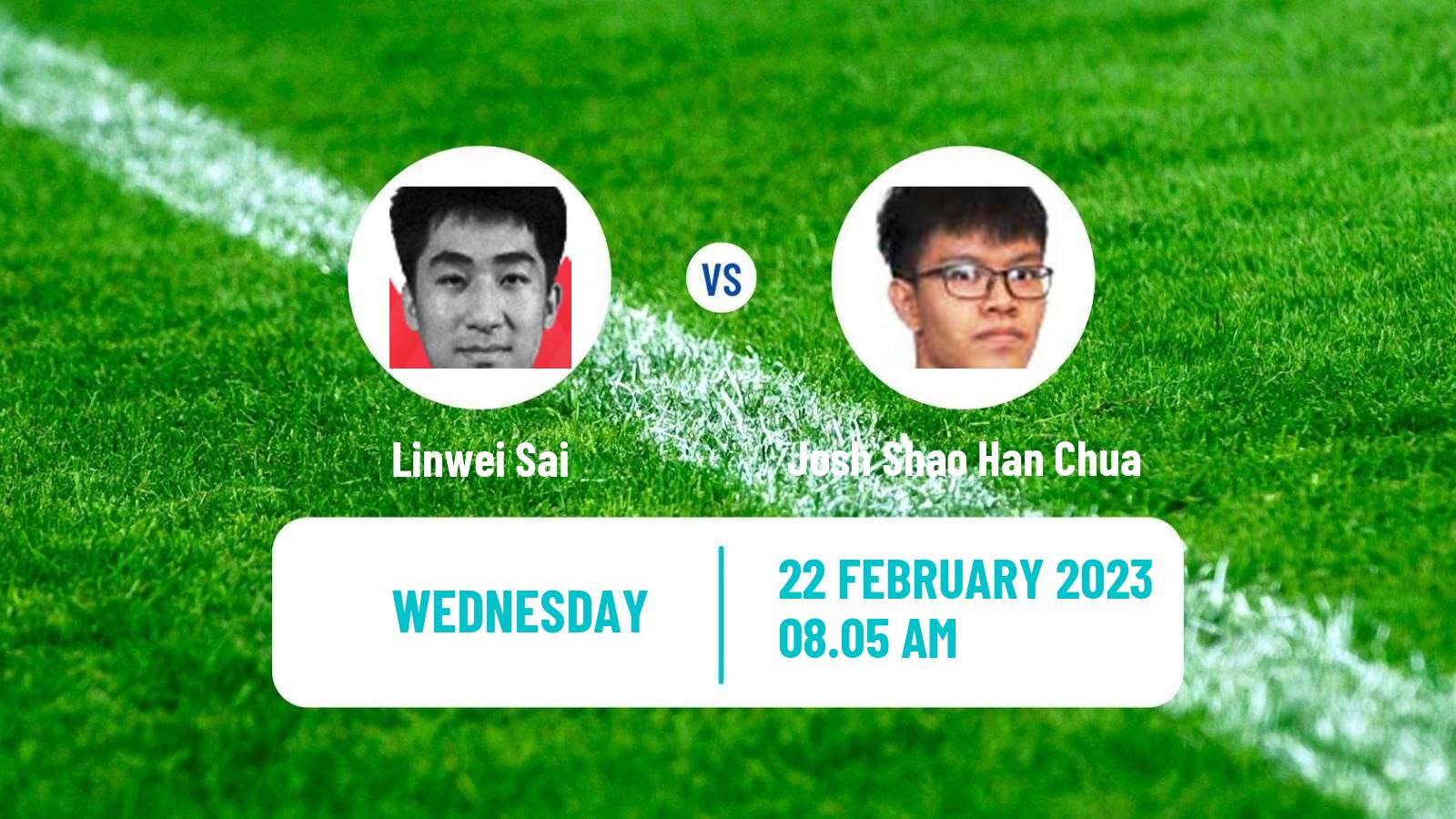 Table tennis Table Tennis Linwei Sai - Josh Shao Han Chua