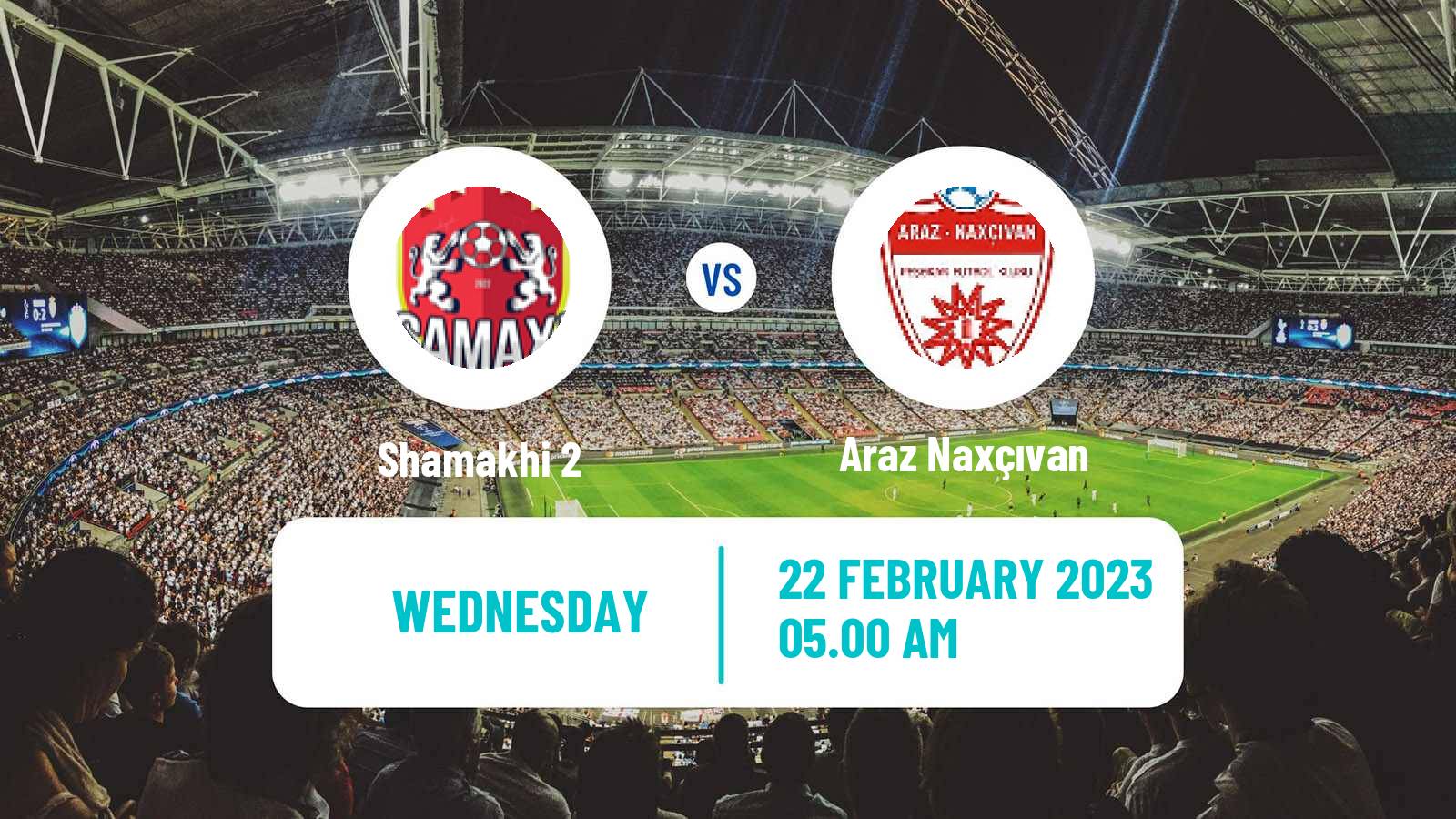 Soccer Azerbaijan First Division Shamakhi 2 - Araz Naxçıvan