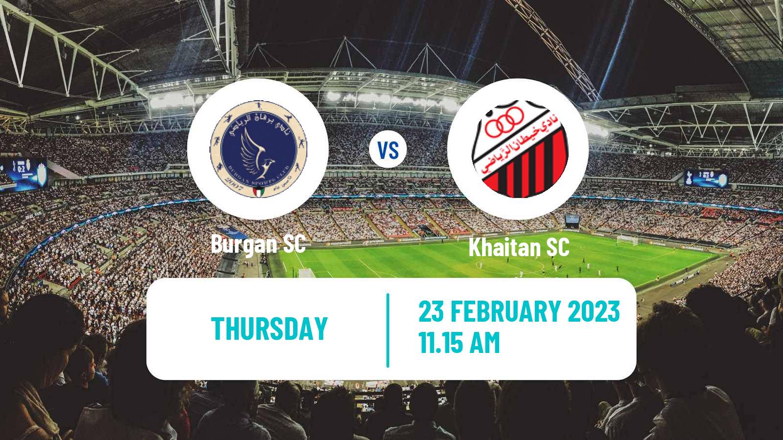 Soccer Kuwaiti Division 1 Burgan - Khaitan