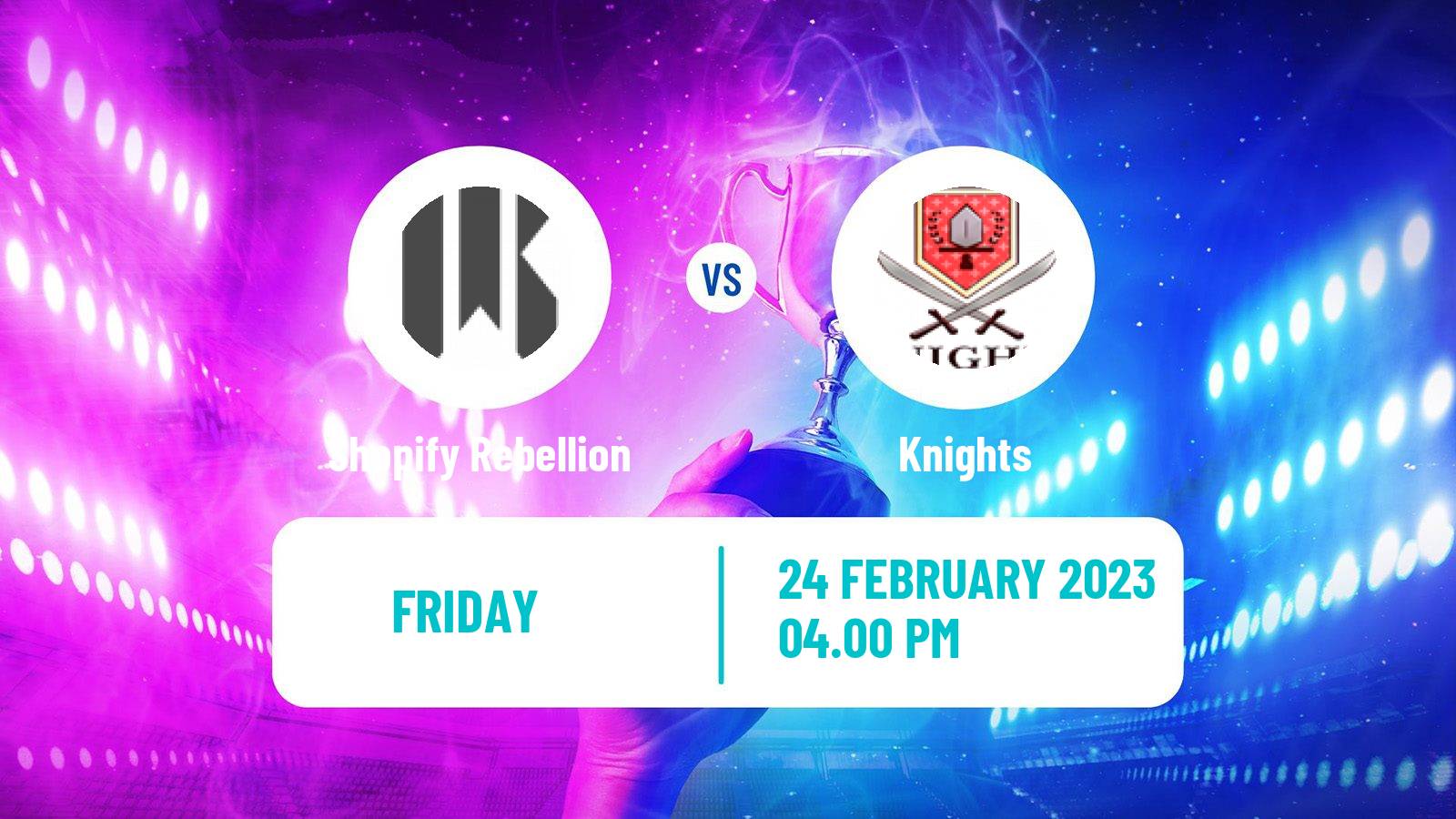 Esports eSports Shopify Rebellion - Knights