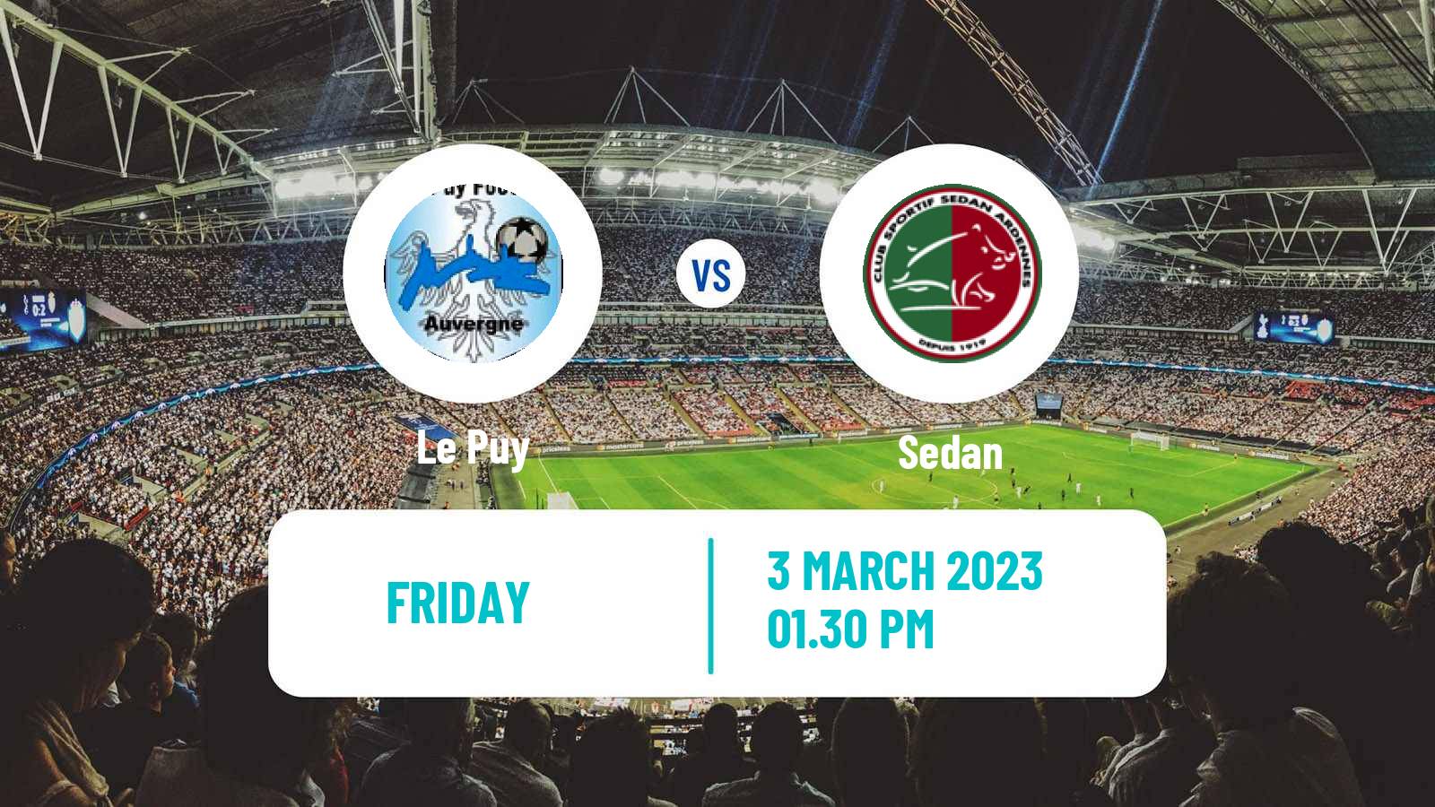 Soccer French National League Le Puy - Sedan