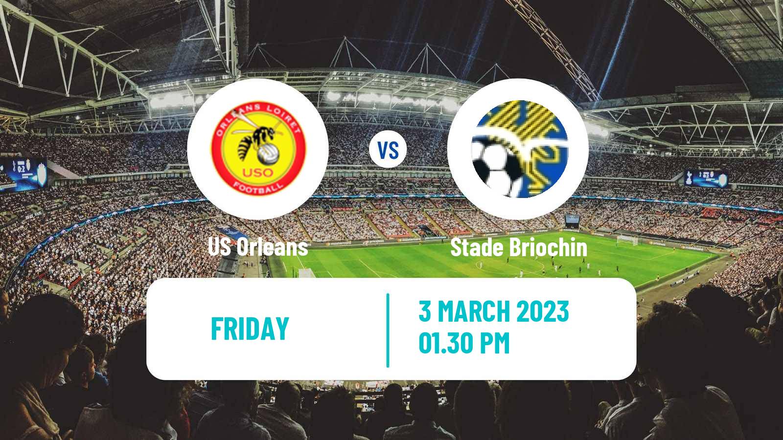 Soccer French National League Orleans - Stade Briochin