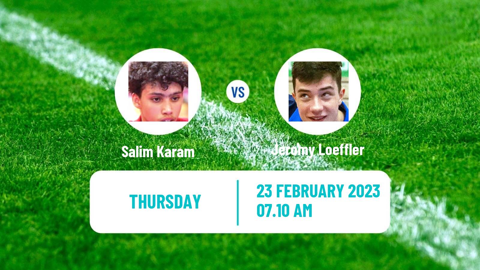 Table tennis Table Tennis Salim Karam - Jeromy Loeffler