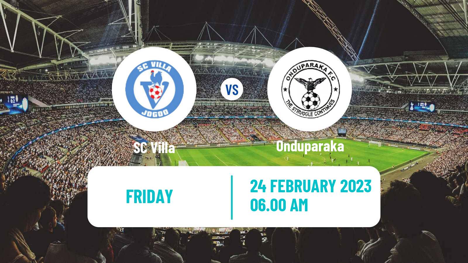 Soccer Ugandan Super League Villa - Onduparaka