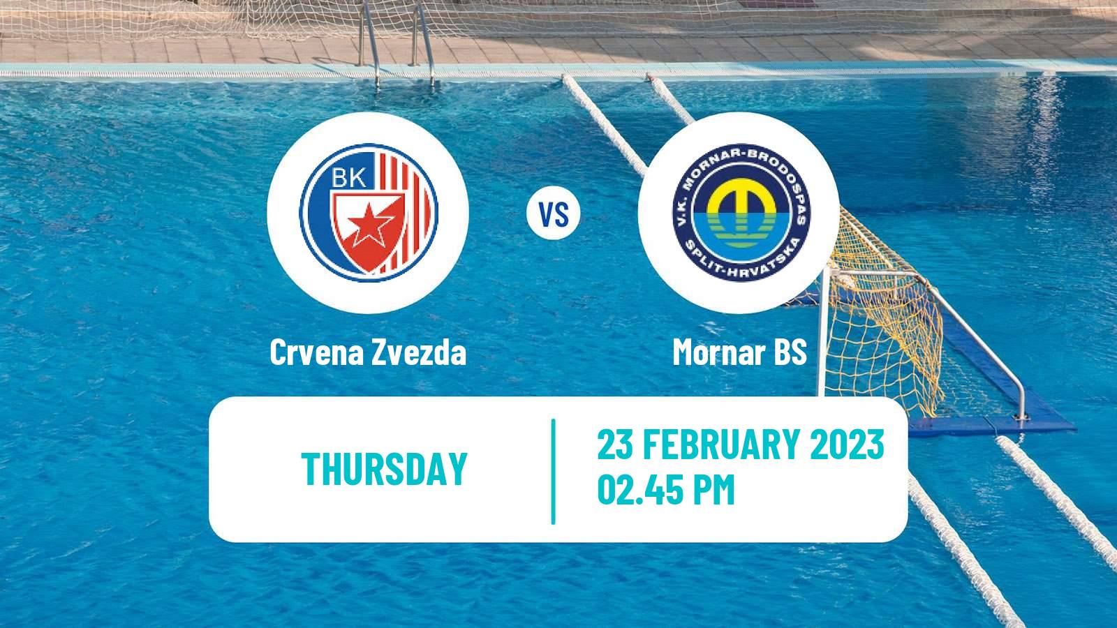 Water polo Regional League Water Polo Crvena Zvezda - Mornar BS