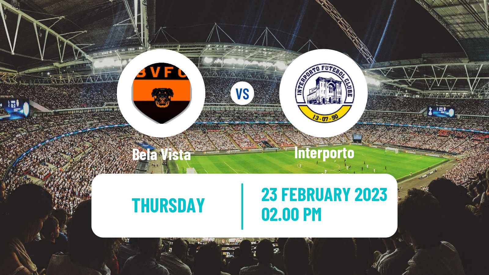 Soccer Brazilian Campeonato Tocantinense Bela Vista - Interporto