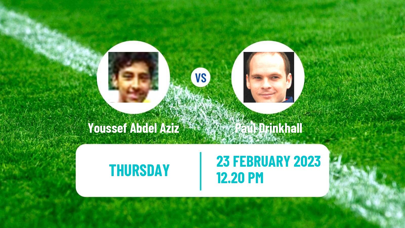 Table tennis Table Tennis Youssef Abdel Aziz - Paul Drinkhall