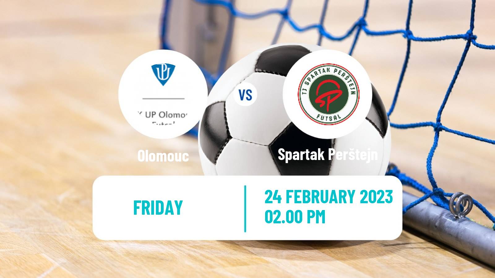 Futsal Czech 1 Futsal Liga Olomouc - Spartak Perštejn