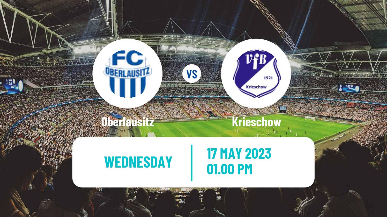 Football German Oberliga NOFV- Süd Oberlausitz - Krieschow
