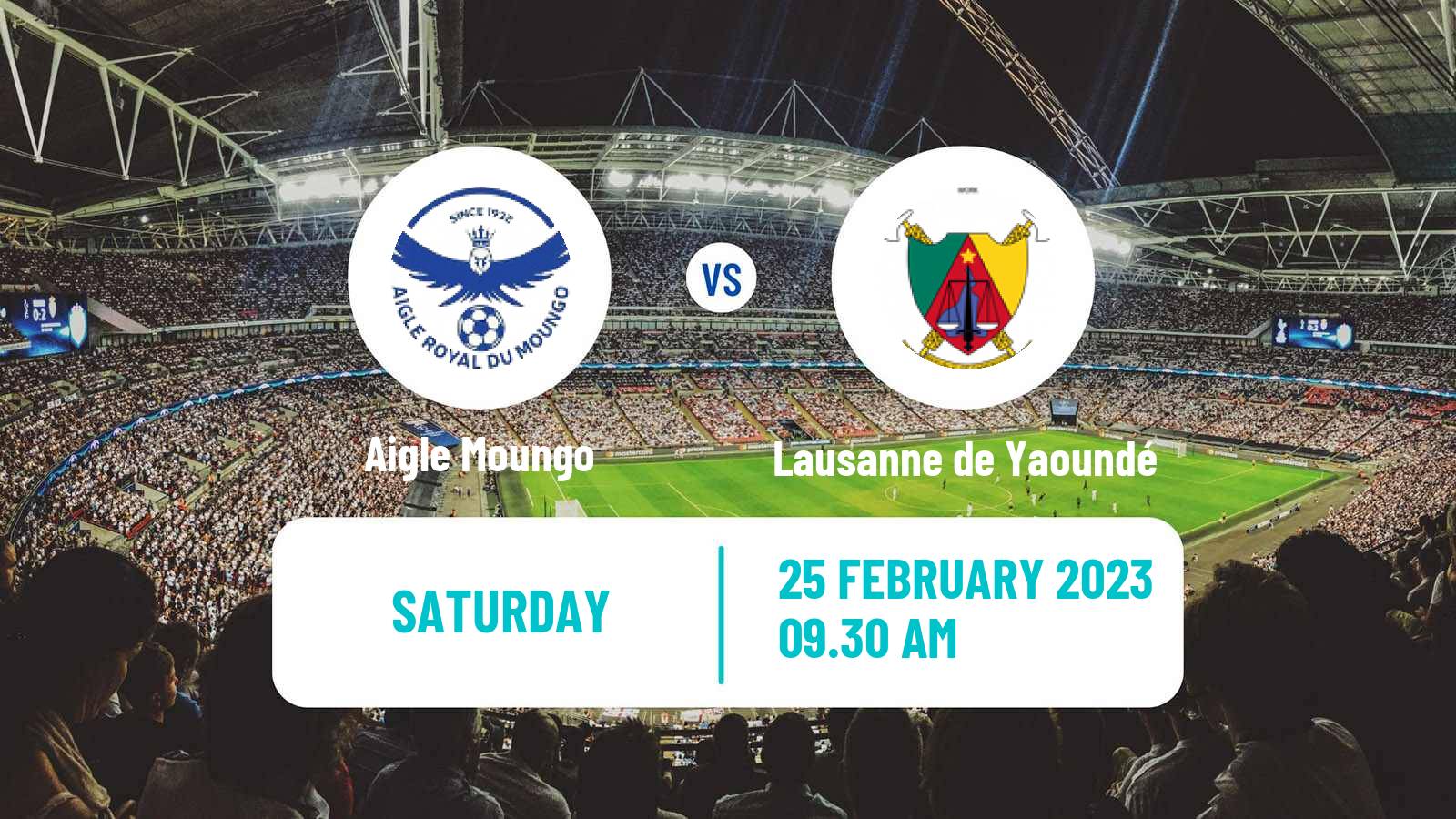 Soccer Cameroon Elite Two Aigle Moungo - Lausanne de Yaoundé