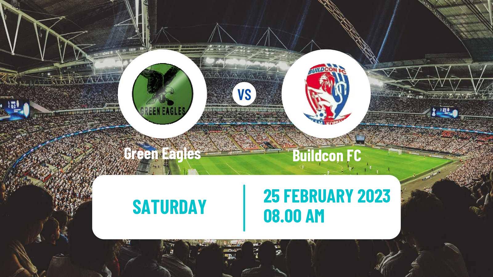 Soccer Zambian Premier League Green Eagles - Buildcon