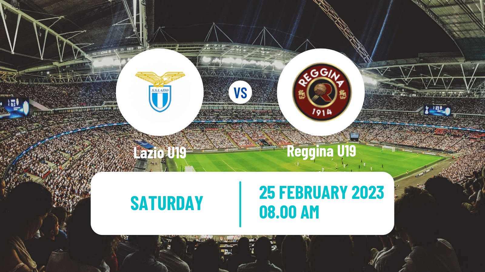Soccer Italian Primavera 2 Lazio U19 - Reggina U19