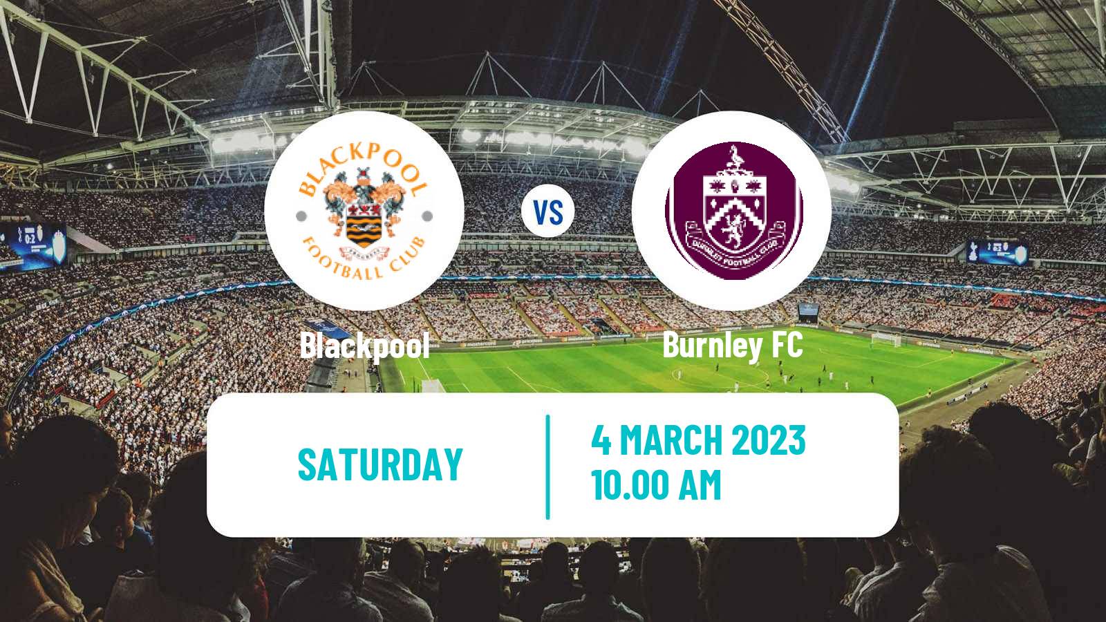 Soccer English League Championship Blackpool - Burnley