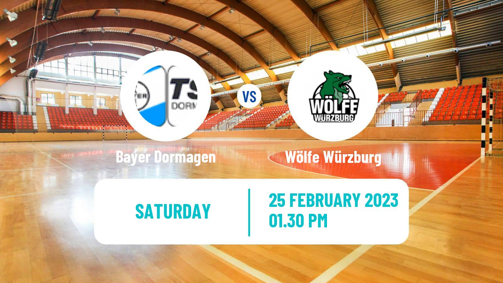 Handball German 2 Bundesliga Handball Bayer Dormagen - Wölfe Würzburg