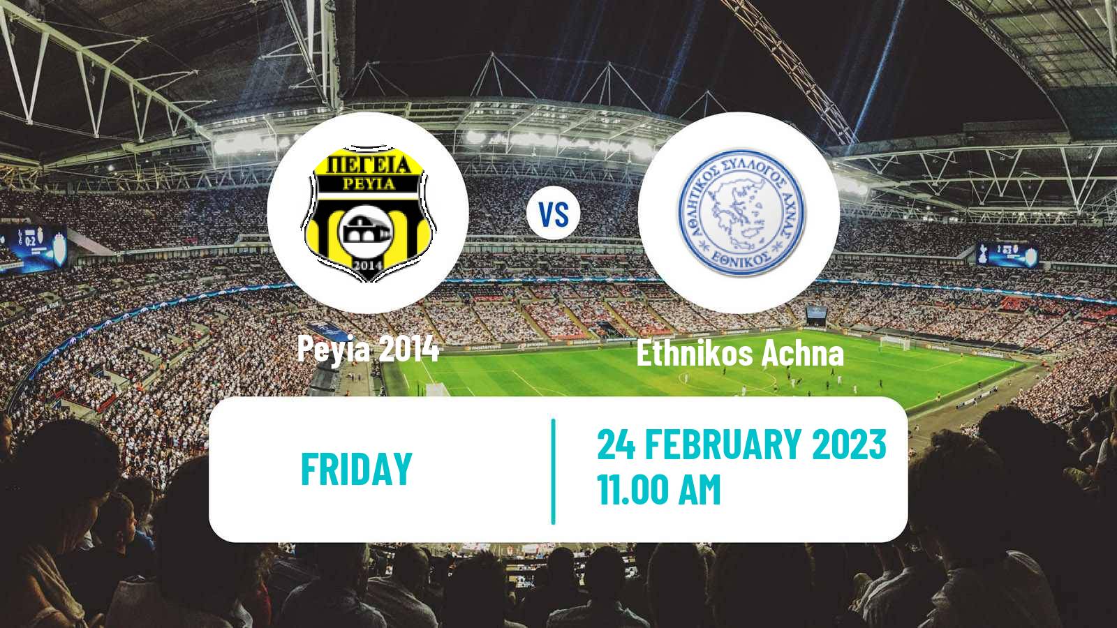 Soccer Cypriot Division 2 Peyia 2014 - Ethnikos Achna