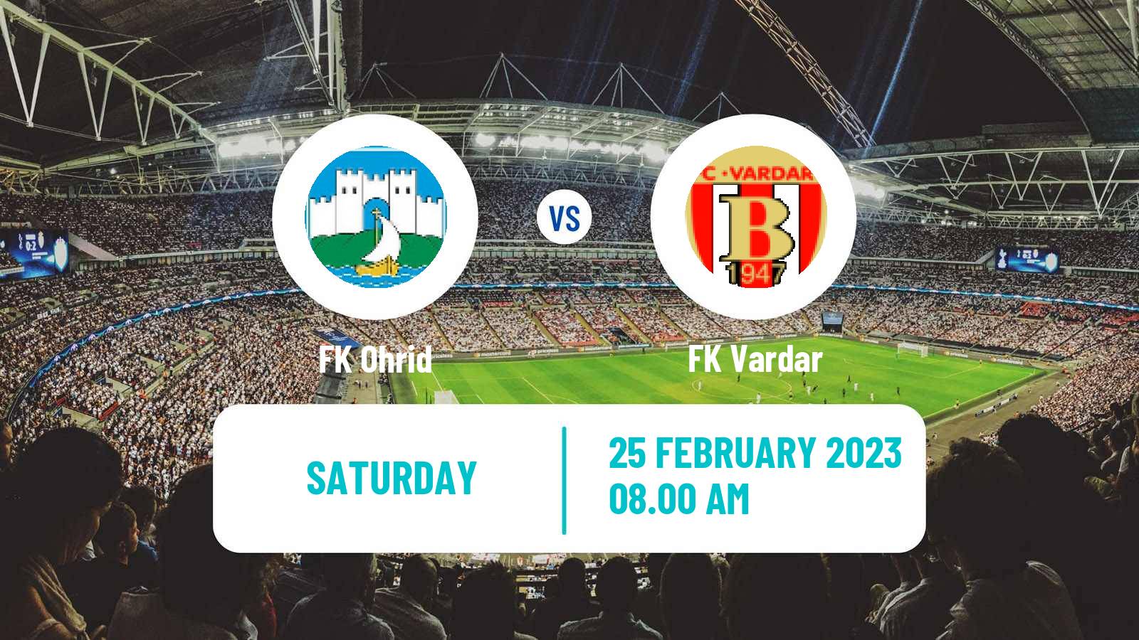Soccer North Macedonian 2 MFL Ohrid - Vardar