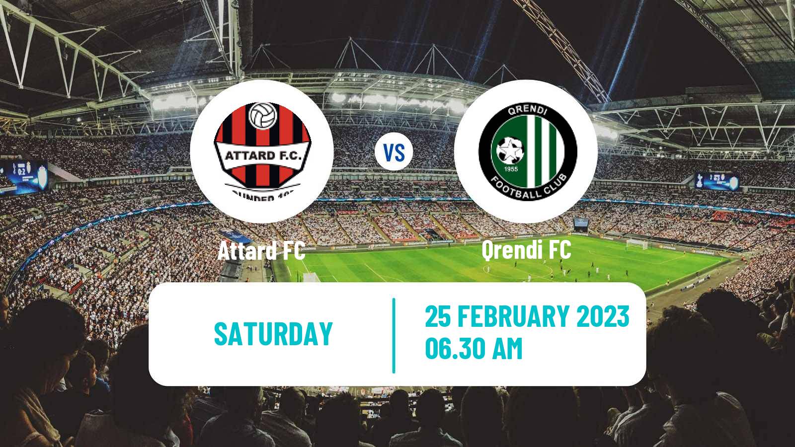 Soccer Maltese Challenge League Attard - Qrendi